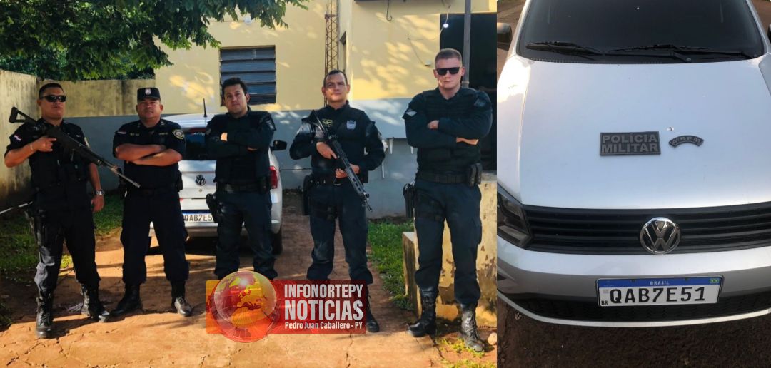 Policía Nacional recupera vehículo robado en Ponta Porá