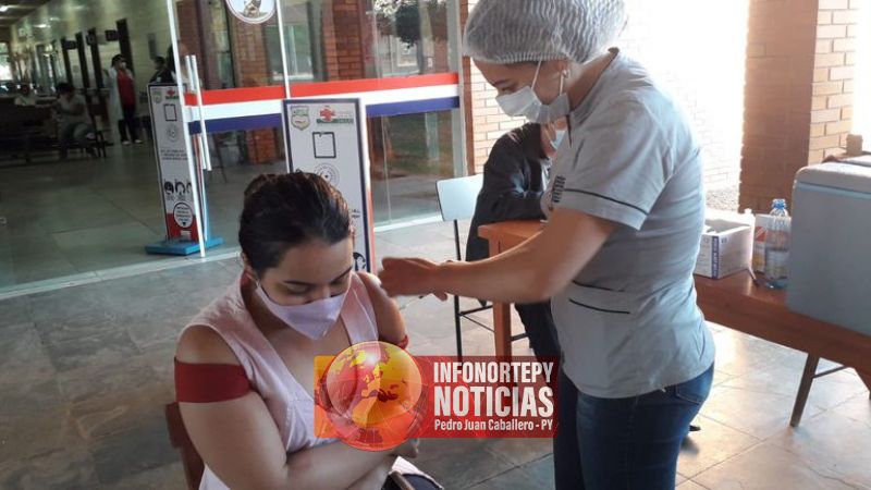 Se inicia aplicación de segunda dosis de vacunas para Covid-19 en Pedro Juan