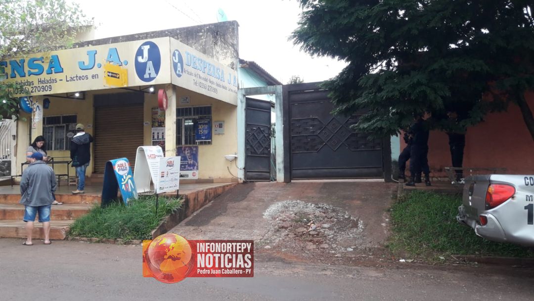 Disparan contra una vivienda en Pedro Juan.