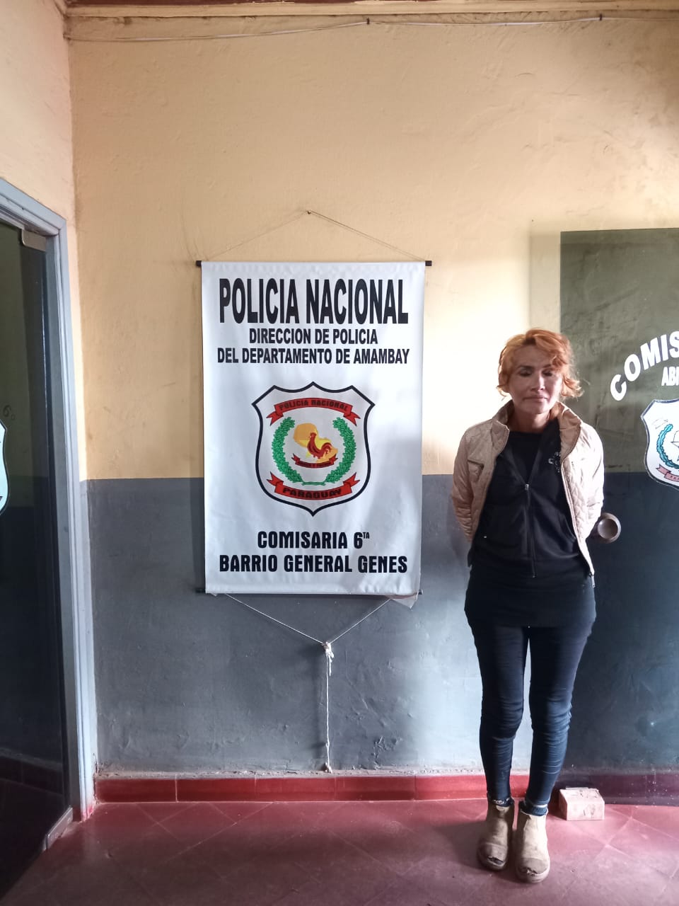 De vuelta travesti fue detenida por provocar desorden en Pedro Juan.