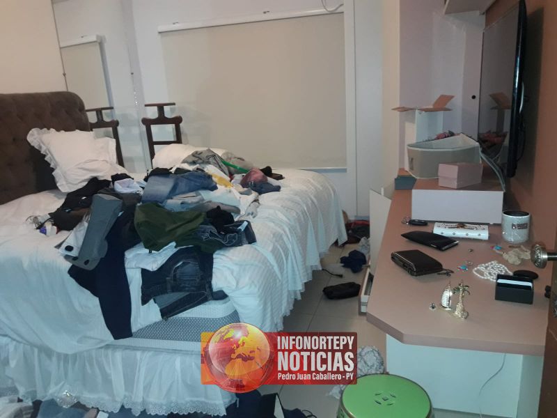Robo y toma de rehenes en residencia de médico en Pedro Juan.