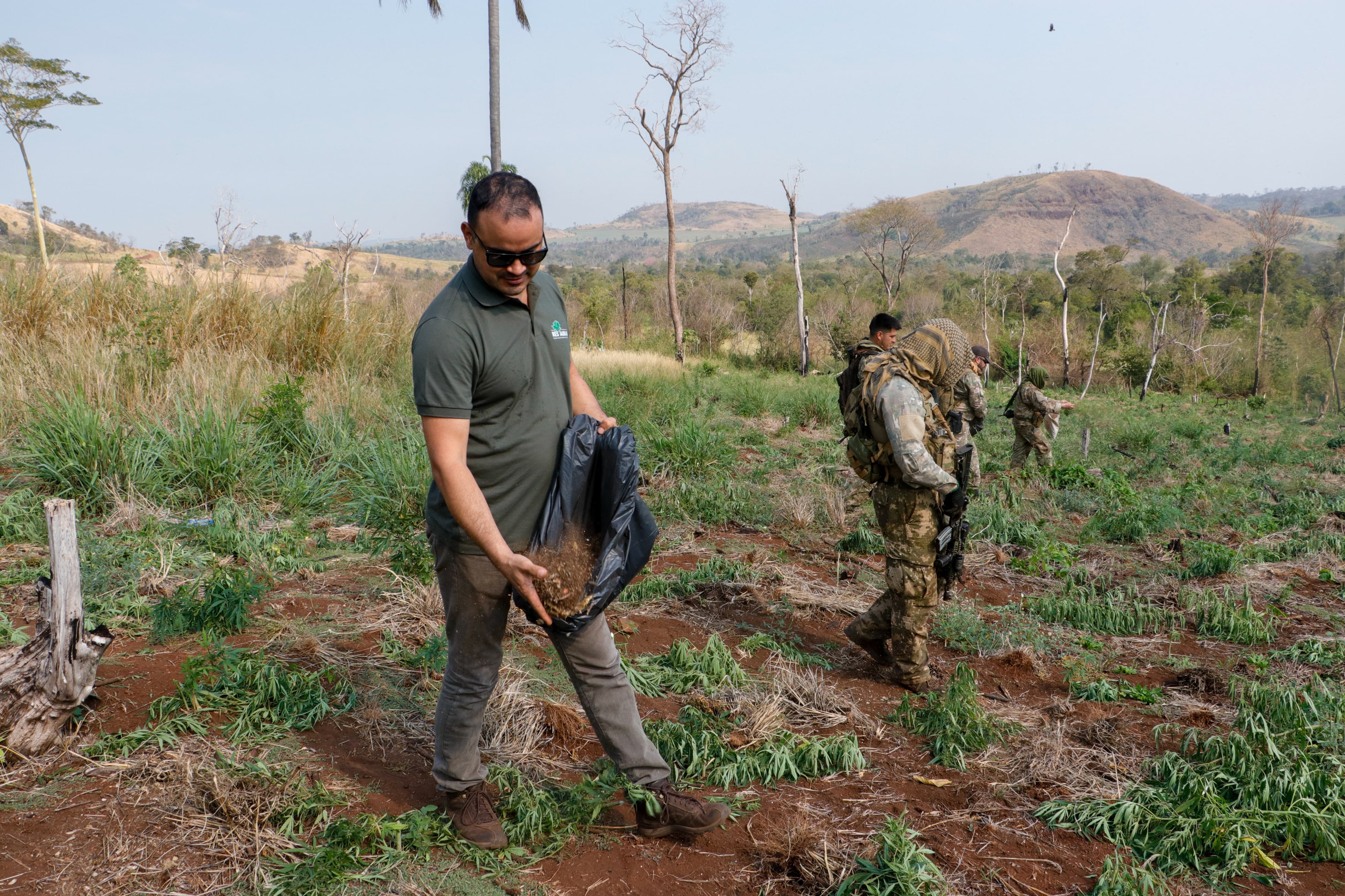 INFONA y SENAD realizan restauración de bosques en Amambay