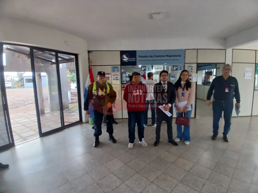 Brasileño detenido en Pedro Juan con captura fue expulsado