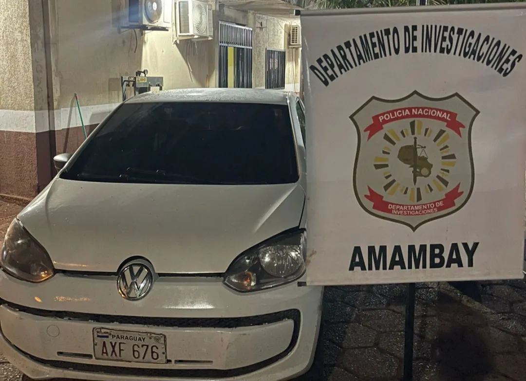 Aprehenden a mujer e incautan vehículo utilizado para hurto en Pedro Juan