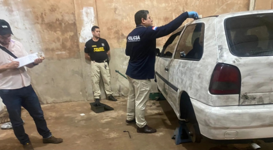 Recuperan en Pedro Juan  vehículo robado a mano armada en Brasil