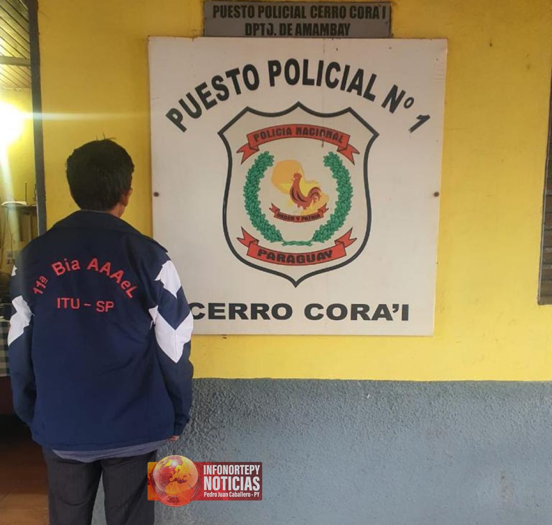 Policía detiene a un hombre por presunto abuso sexual a una niña  en Pedro Juan