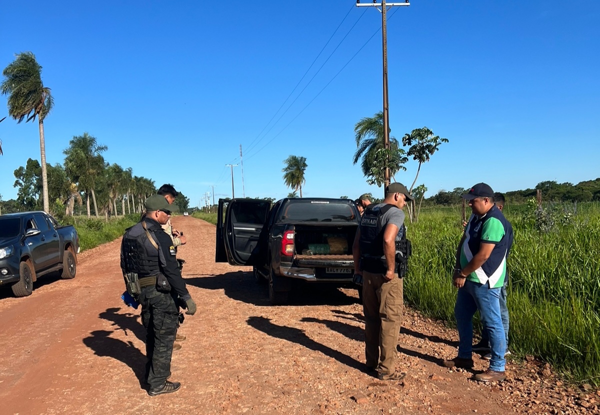 Senad detuvo a un contador con casi 100 kilos marihuana en Pedro Juan