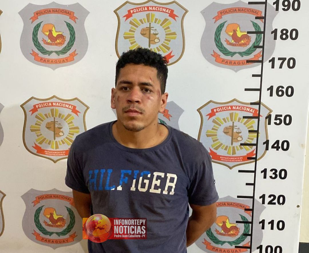 Detienen en Pedro Juan Caballero a presunto sicario de suboficial