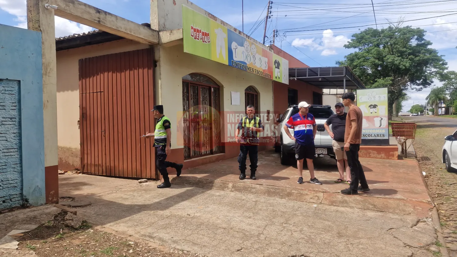 Violento robo en depósito de encomiendas en Pedro Juan