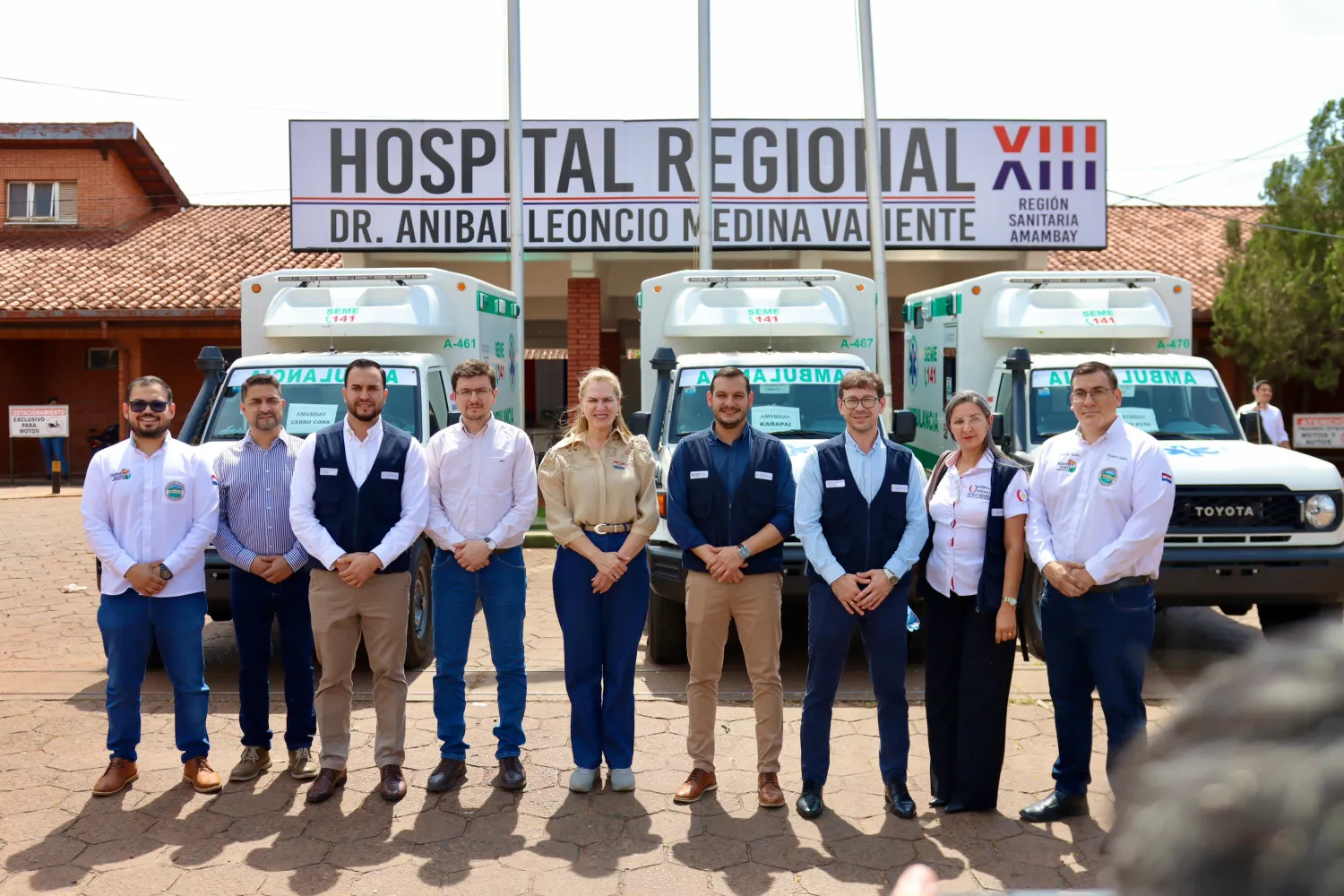 Fortalecen la salud en Amambay con nuevos equipos de hemodiálisis y ambulancias