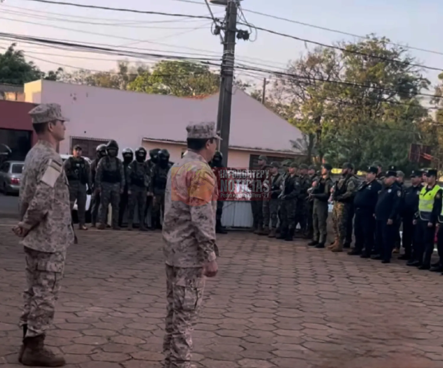 Policía Nacional refuerza seguridad en Pedro Juan por Black Friday Frontera 2025