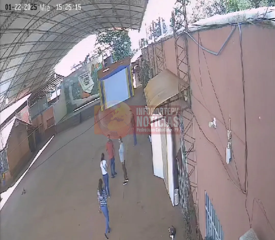 Dañan cámaras de seguridad del Colegio Cerro Corá en Pedro Juan