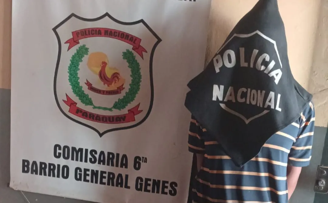 Aprehenden a hombre por supuesto caso de violencia familiar en Pedro Juan