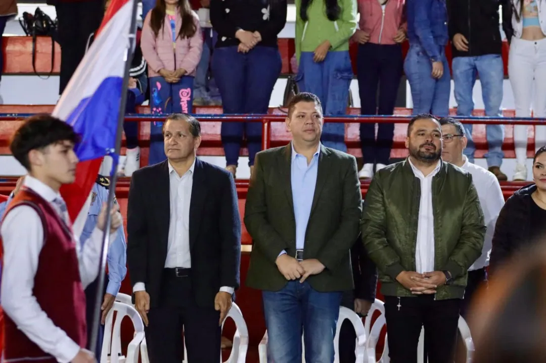 Con la presencia del Gobernador de Amambay, inauguran juegos escolares y estudiantiles 2025