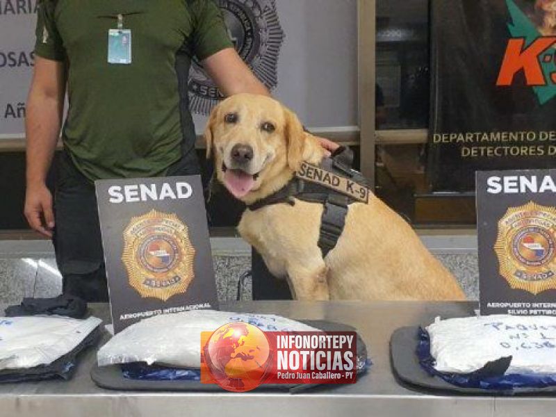 Paraguaya es detenida con cocaína cuando intentaba viajar a Madrid