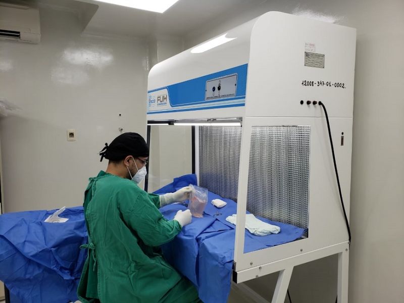 Reportan el primer procesamiento de tejido cardiaco en el Cenquer
