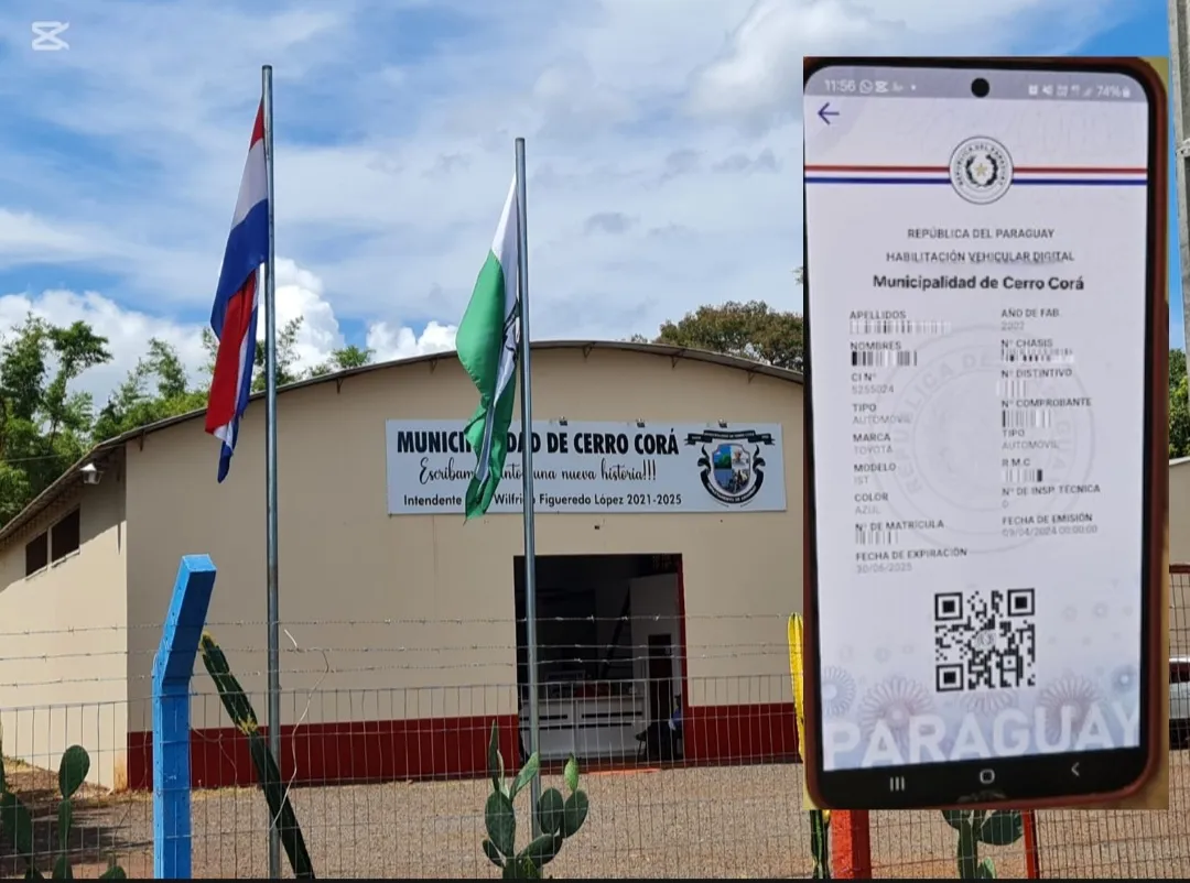 Municipalidad de Cerro Corá ya cuenta con la habilitación digital