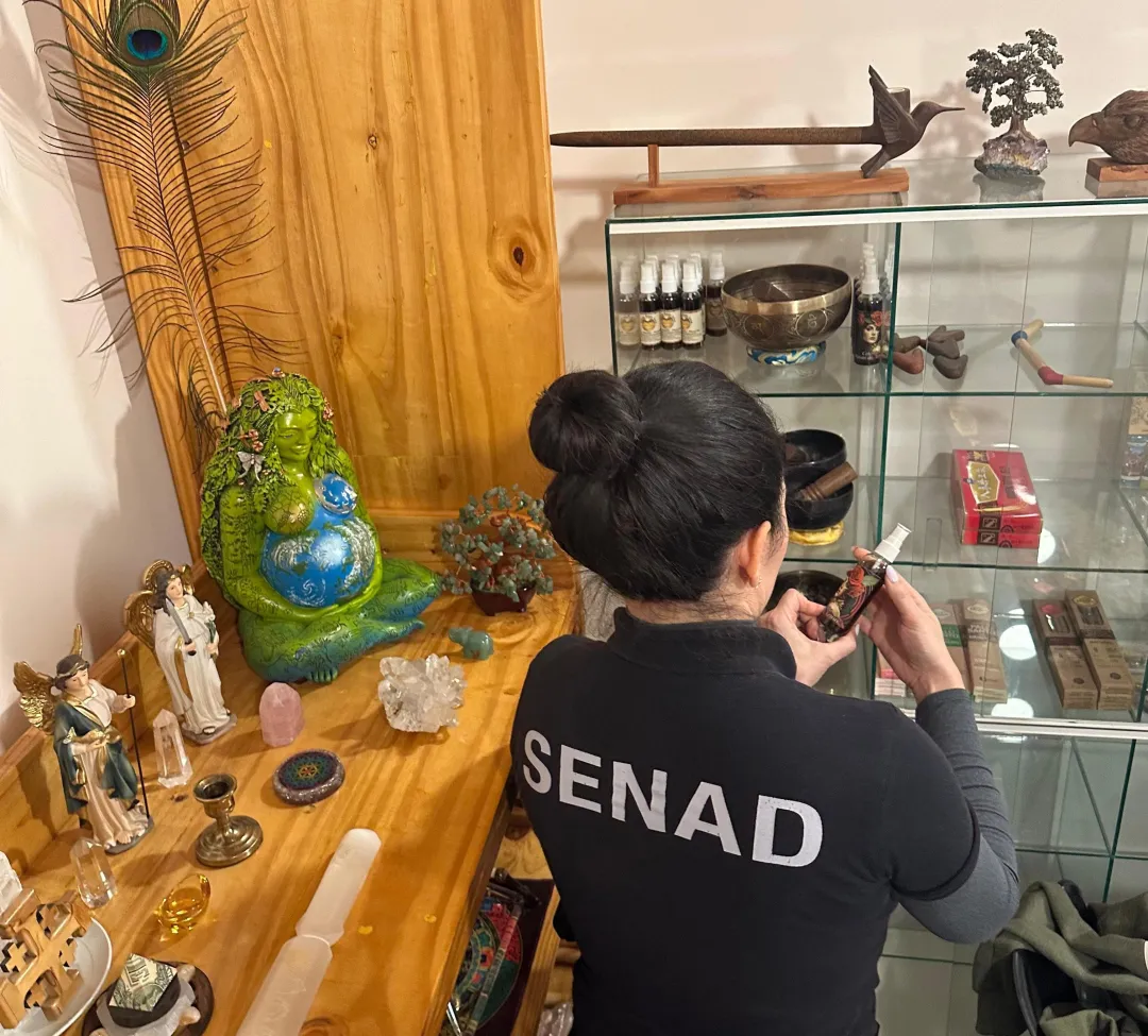 SENAD intervino supuesto santuario de sanación en Mbatoví por comercialización de Ayahuasca