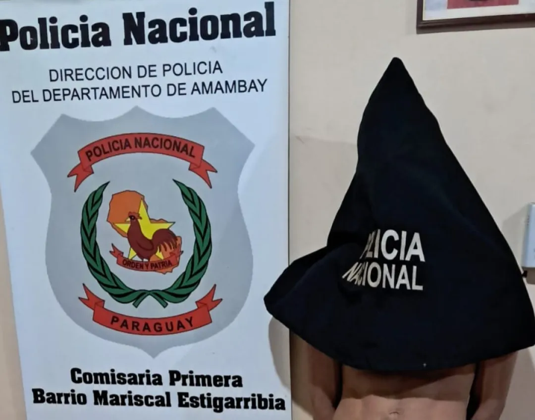Aprehenden a joven por agredir físicamente a su madre en Pedro Juan