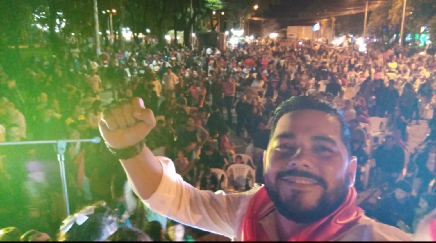 Multitudinario acto marca el lanzamiento de la precandidatura de Fernando Peralta a la Intendencia de Pedro Juan