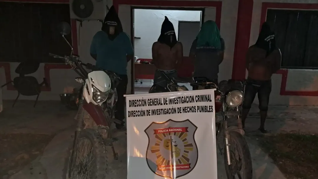 Serie de allanamientos terminan con cuatro detenidos por asaltos en Vallemí