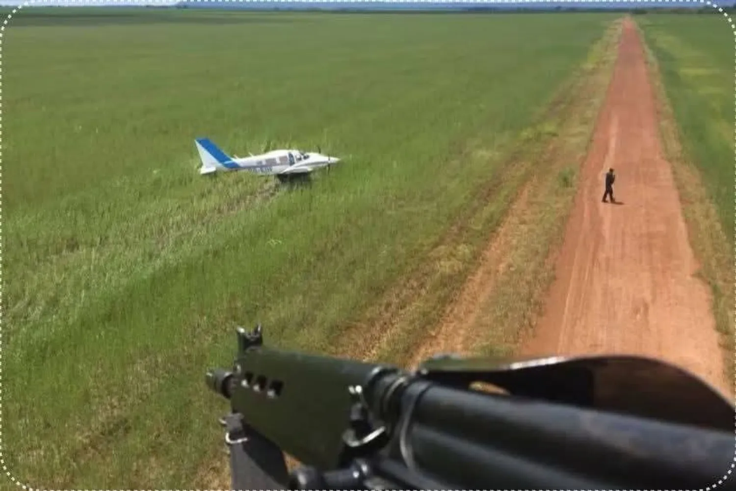 Policia de Brasil intercepta avioneta con más de media tonelada de cocaína