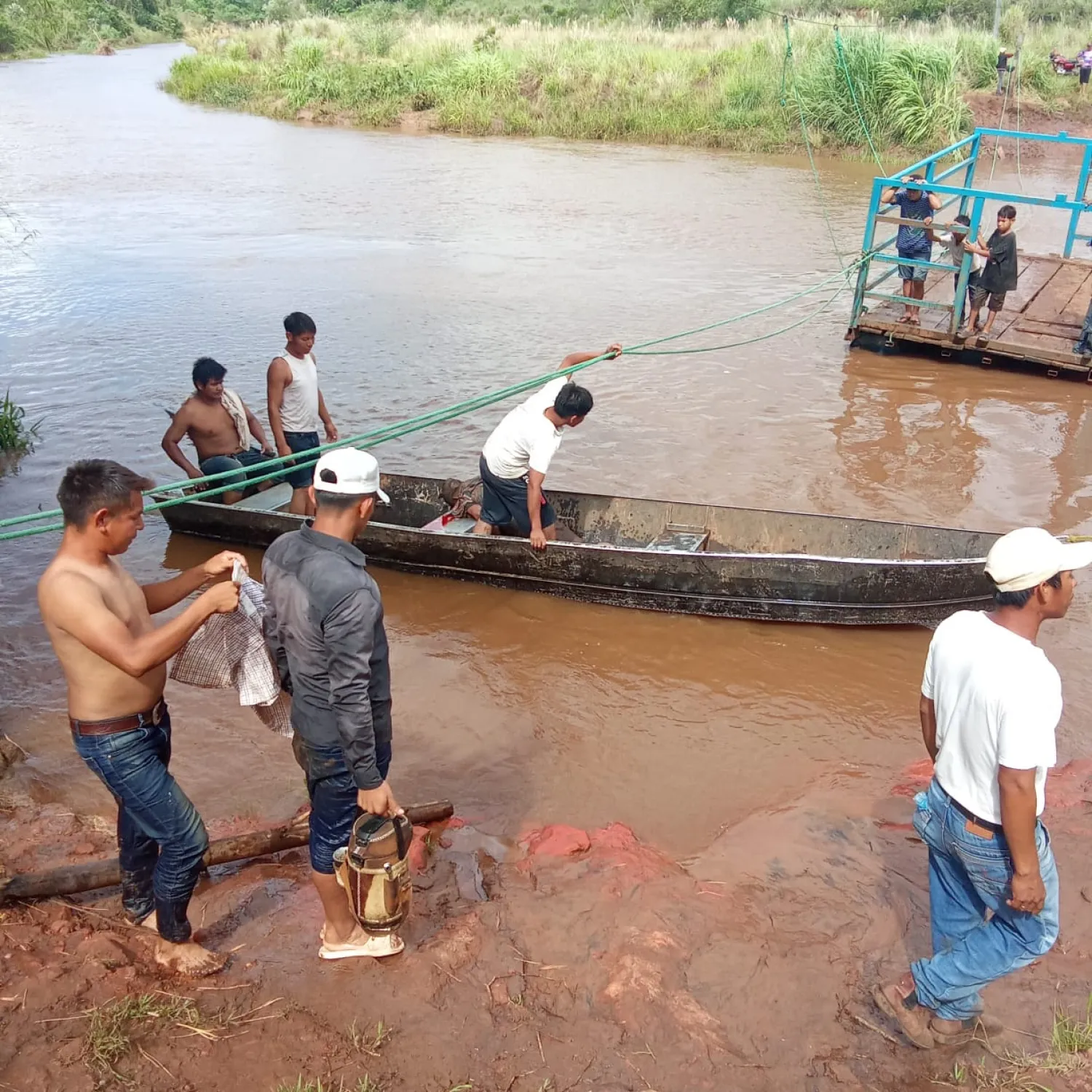 Hallan cadáver del joven indígena que cayó en el río Aquidabán