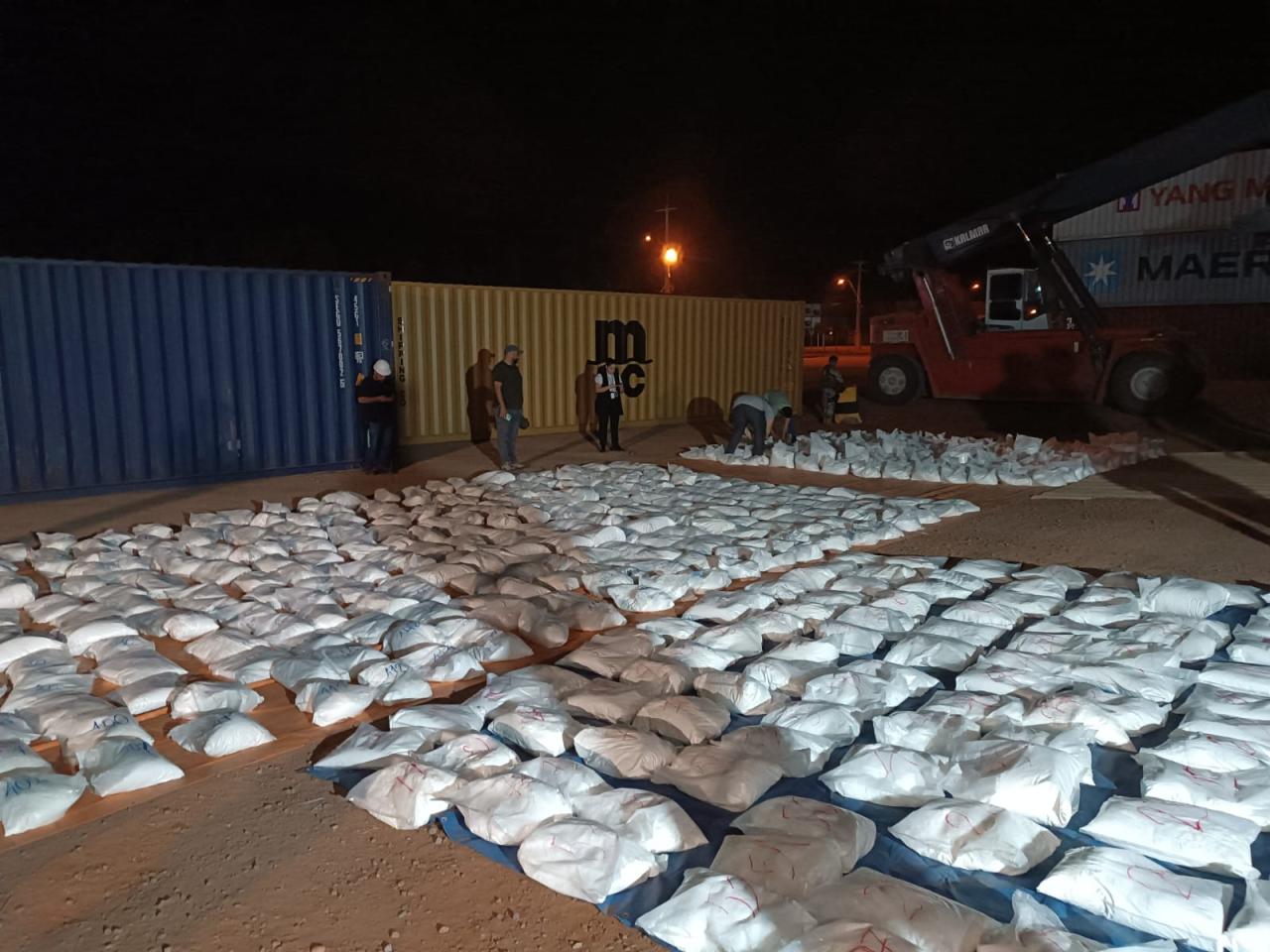 Narcos que operan en Yby Yaú y Pedro Juan con captura por mega carga de cocaina incautada en Villeta.