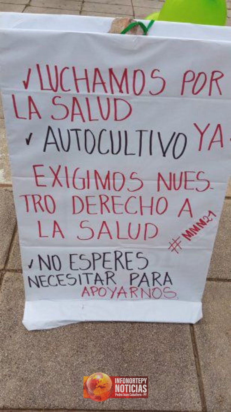 Caravana por legalización de marihuana y fin de la criminalización