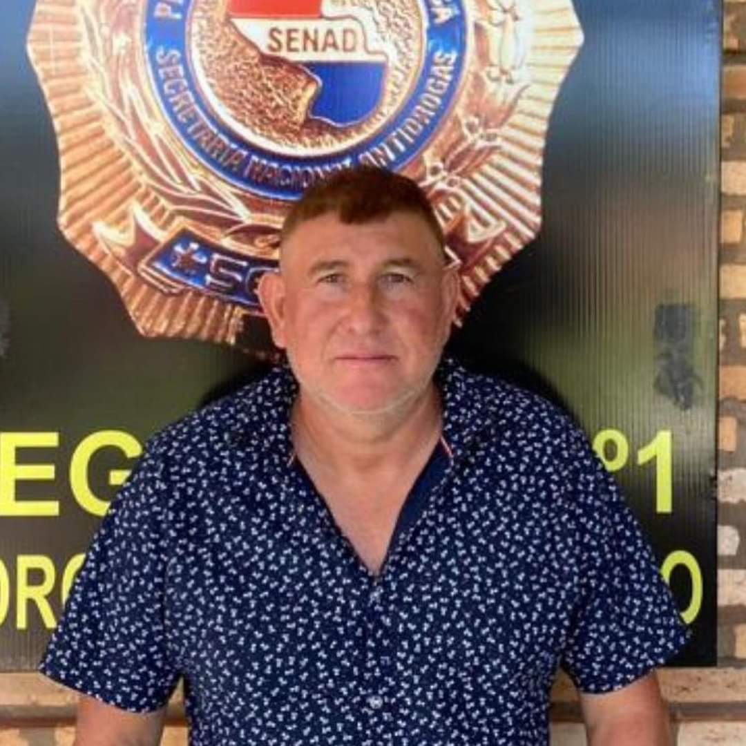 SENAD captura a ex intendente de Zanja Pytã con cargas de marihuana