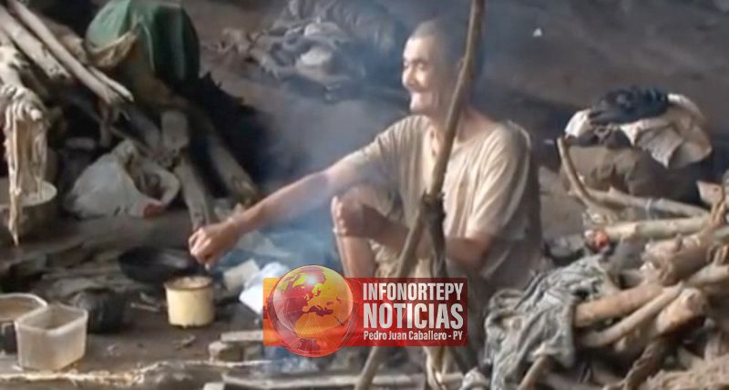 La historia del hombre que vive hace 50 años en una cueva a 15 km de Pedro Juan
