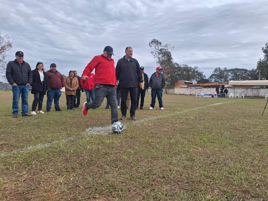 Inauguran " Campeonato experimental de la  Liga Zanjapyteña de Fútbol 2024"