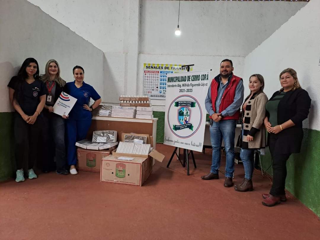 UCP realiza entrega de medicamentos a la Municipalidad de Cerro Corá