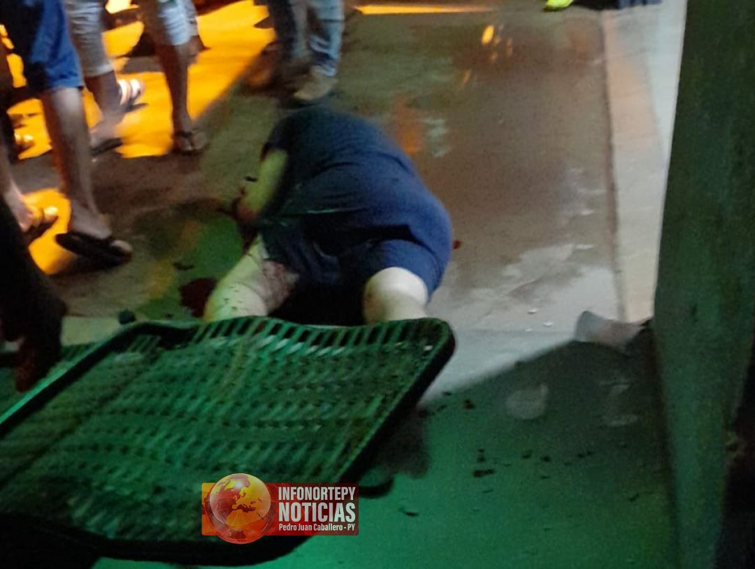 Sicarios mataron a tiros Sicarios mataron a tiros a un policía en Pedro Juan