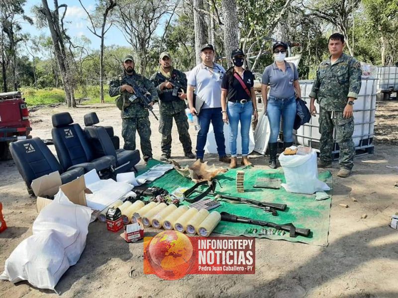 Venezolano aportó datos para llegar a campamento narco dónde se encontró cocaína en el Chaco