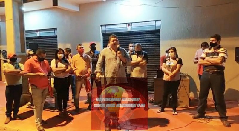Colorados  recibieron  y dieron su apoyo al diputado Juancho Acosta