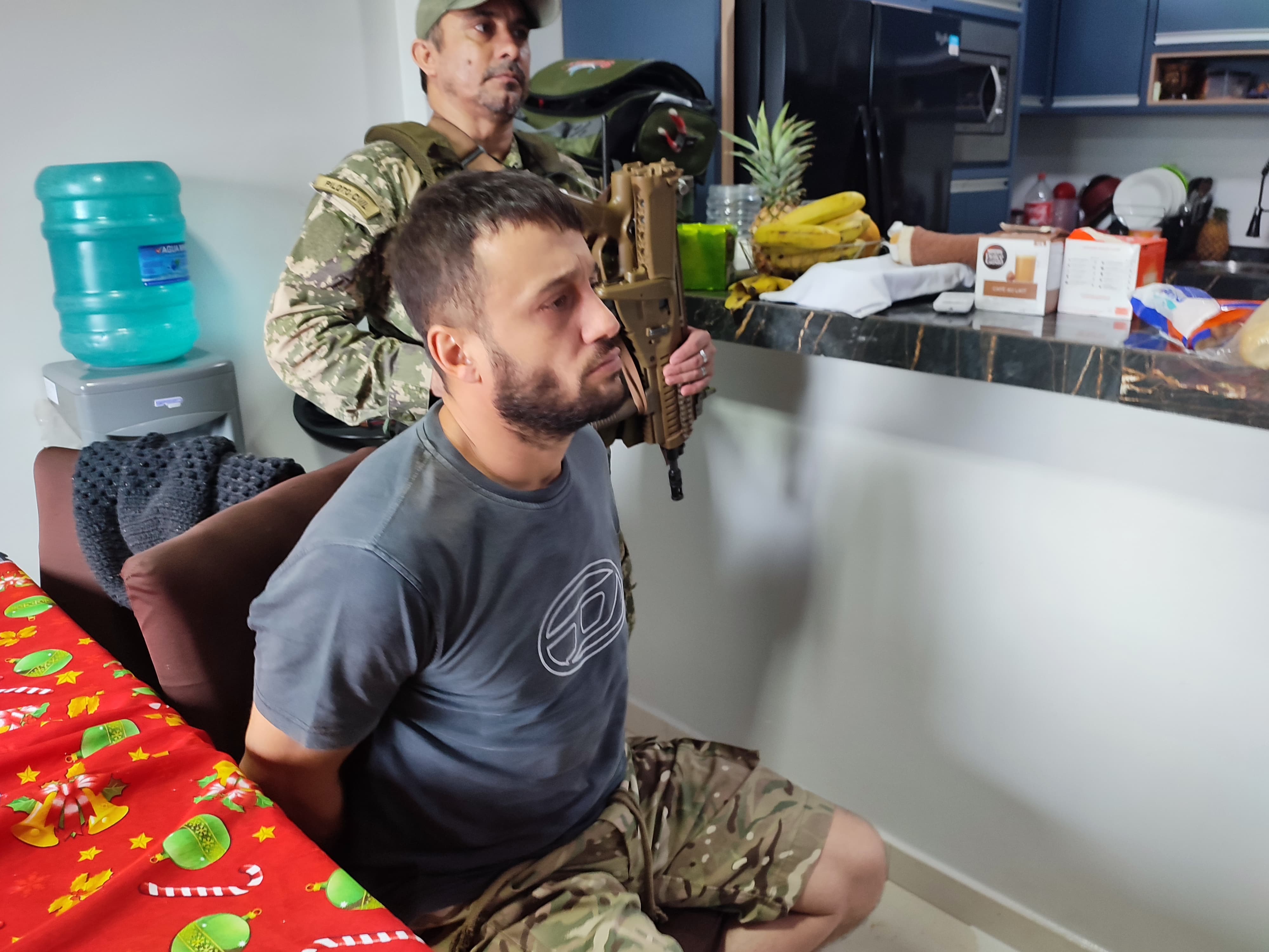 Cae socio brasileño de Macho en una lujosa casa de Salto del Guairá