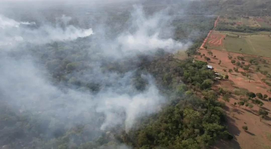 Declaran emergencia general por incendio forestal en Parque Nacional Cerro Corá