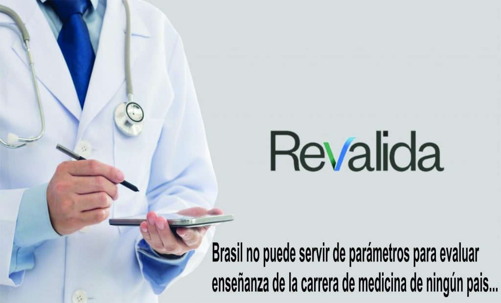 Brasil fracasa en Salud por culpa del “REVÁLIDA”
