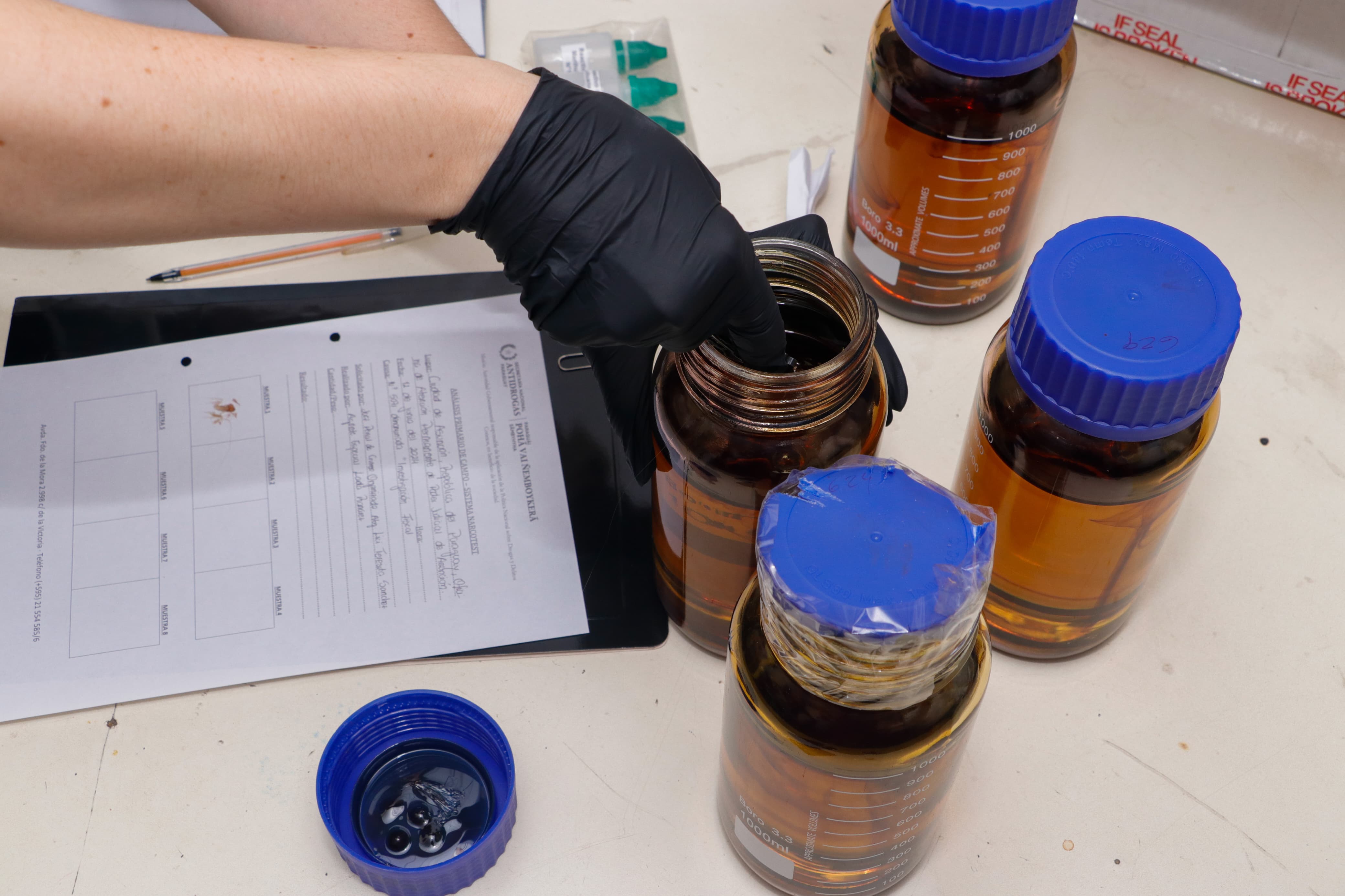 SENAD incauta gel concentrado de Marihuana procedente de Miami