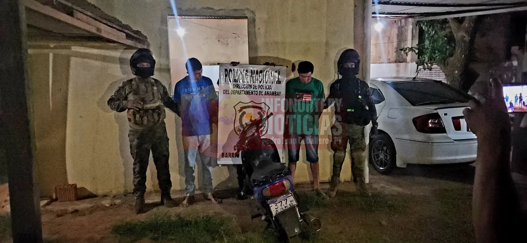 Policía recupera motocicletas robadas tras asalto y hurto en Pedro Juan