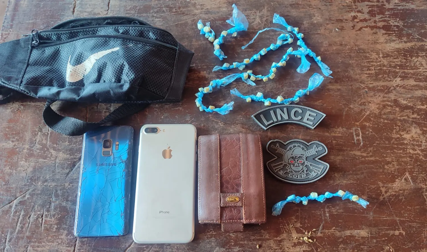 LINCE aprehende a joven con crack y celulares en Pedro Juan