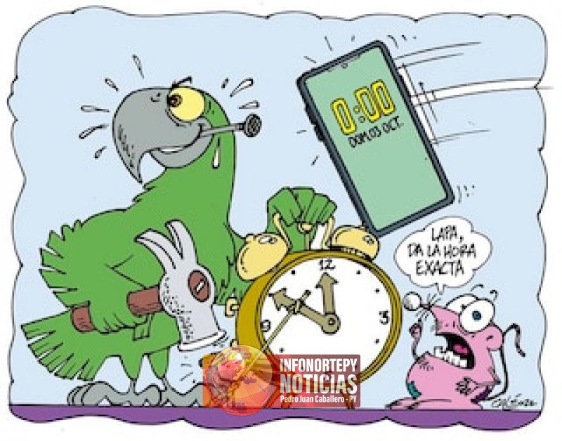 Esta medianoche se debe adelantar la hora