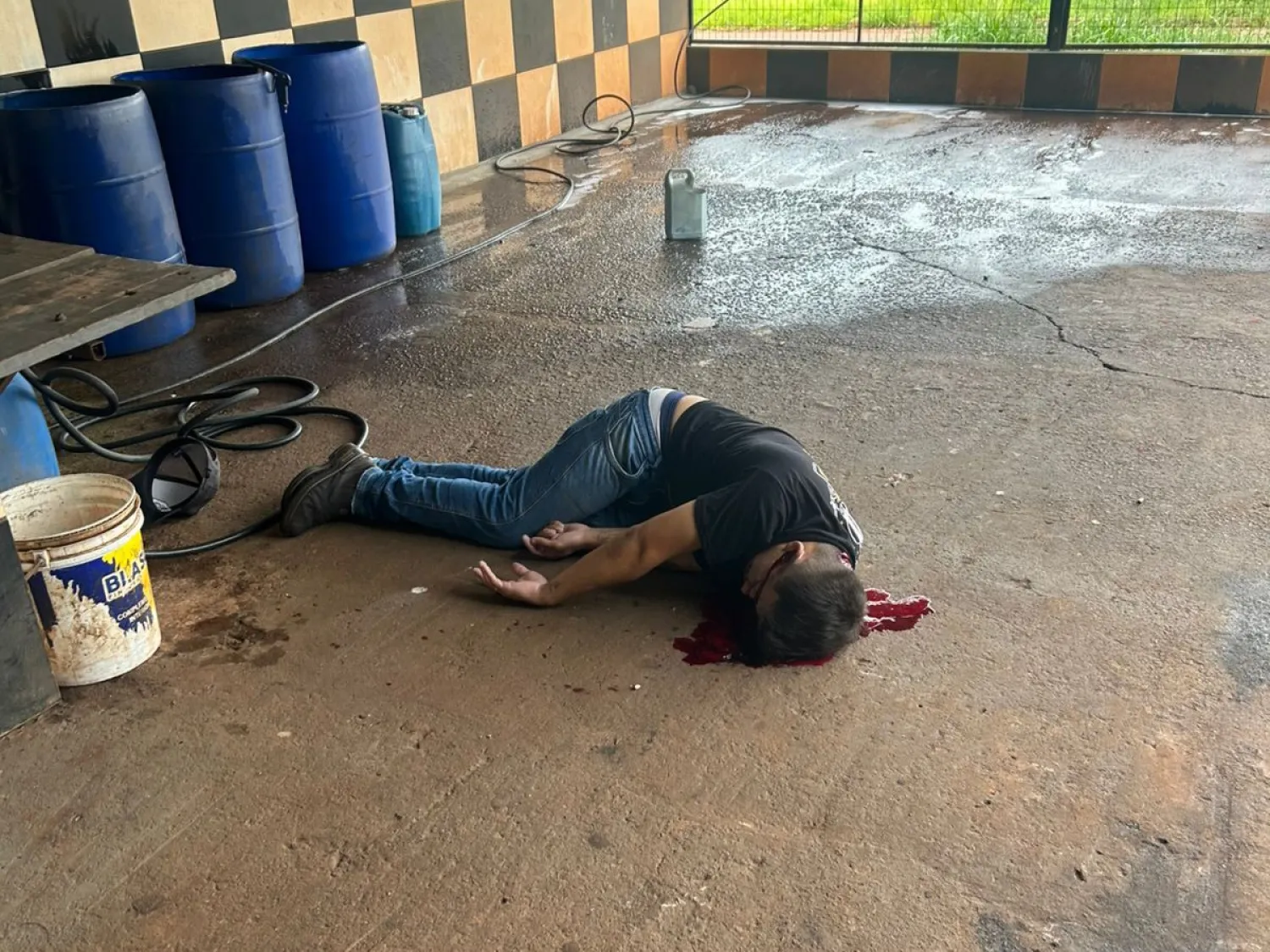 Matan a tiros a un hombre en lavadero en Ponta Porã