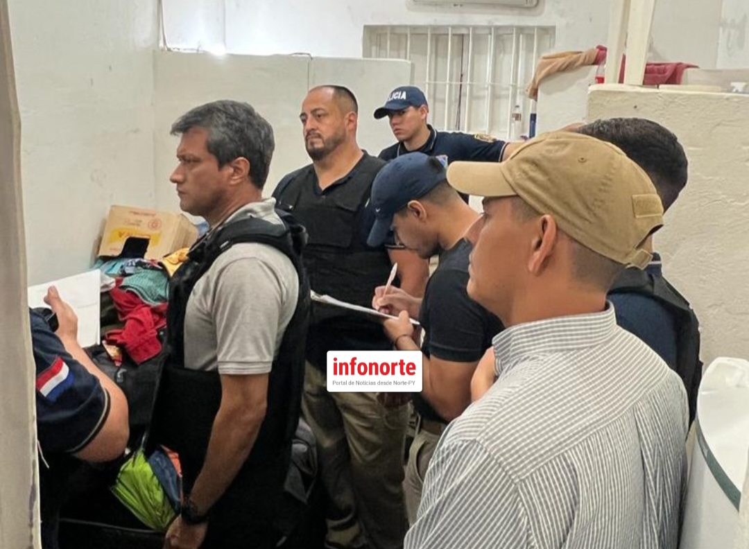 Allanamiento en el la cárcel de Pedro Juan