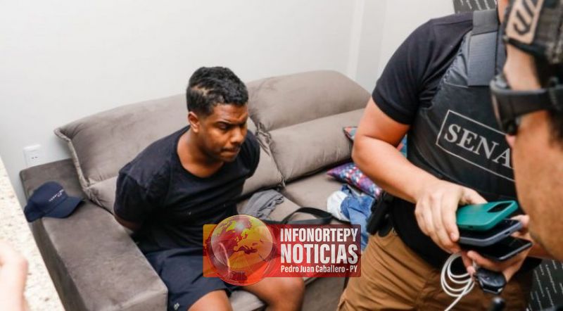 Senad expulsa del país a narco brasileño detenido en Pedro Juan