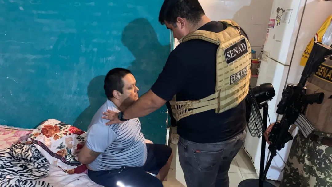 Senad captura a Pa’í, supuesto “brazo derecho” de Armando Rotela en Asunción