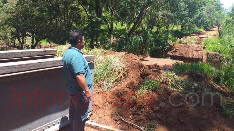 Inician trabajos de construcción de dos puentes en el nuevo distrito de Cerro Corã