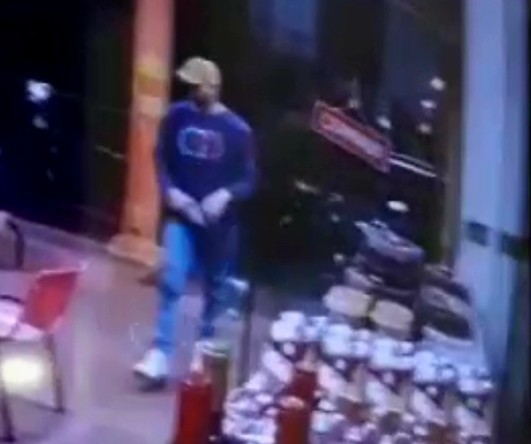 Solitario delincuente asalta panadería en Pedro Juan