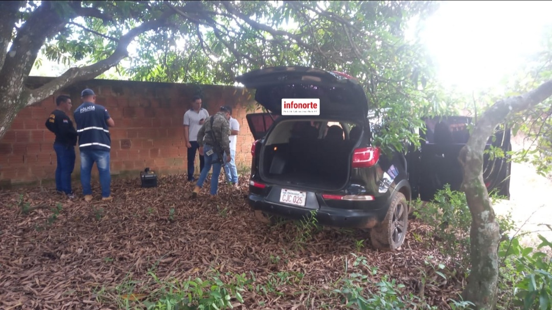 Hallan vehículo del veterinario secuestrado en Capitán Bado.